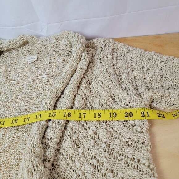 O'Neill Fringe Cardigan Loose Fit Sweater - Size S - Picture 9 of 9